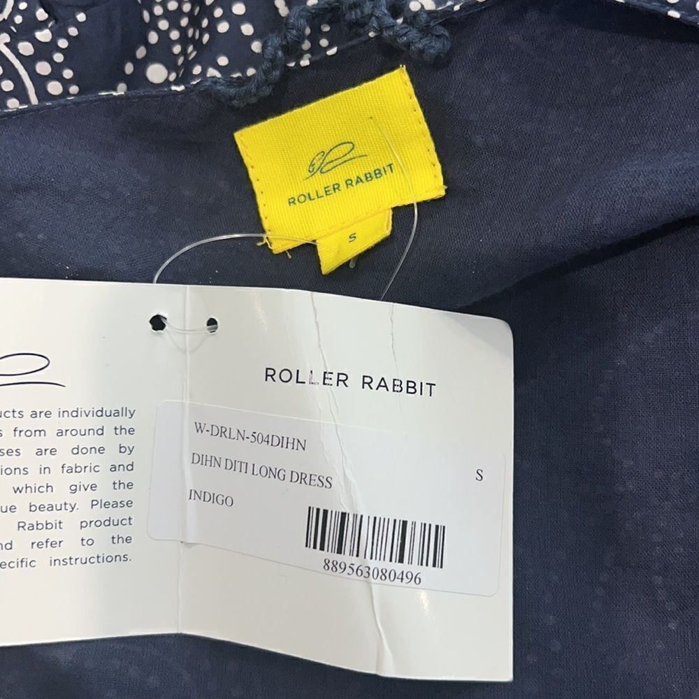 Roller Rabbit Blue Patterned Midi Dress - Picture 13 of 15